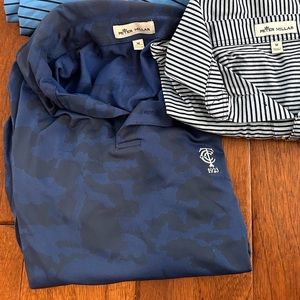 Peter Millar camo polo size M